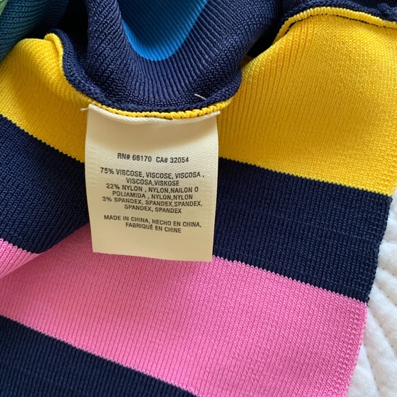 Anthropologie Maeve Rainbow Pleated Skirt XS - Picture 7 of 7